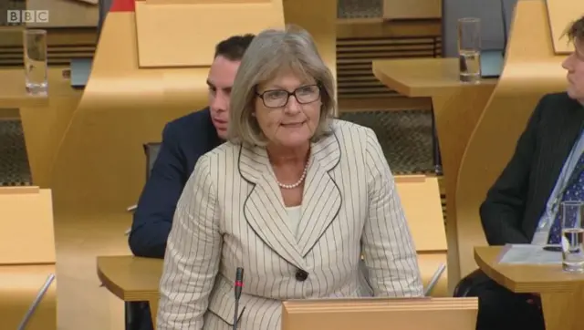 Scottish Conservative MSP Margaret Mitchell