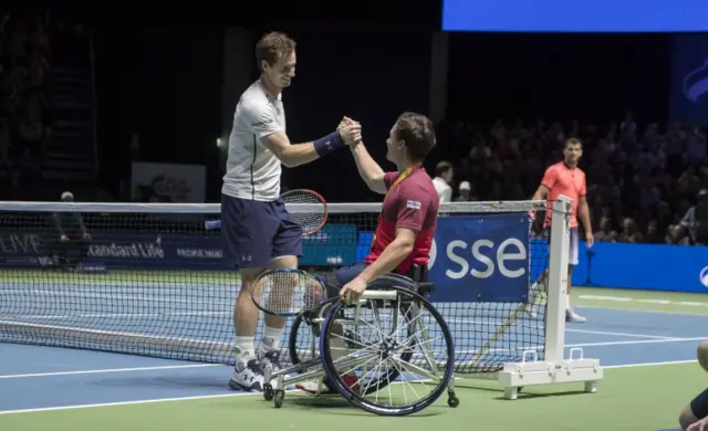 Gordon Reid and Andy Murray