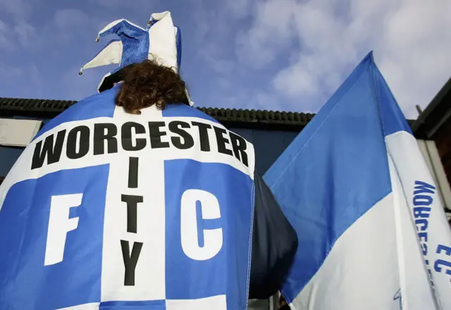 Worcester City supporters
