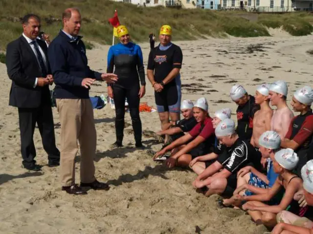 Prince Edward in Alderney