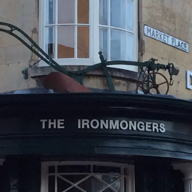 Ironmongers shop front