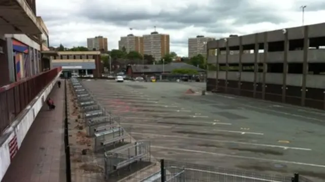 Old bus station site