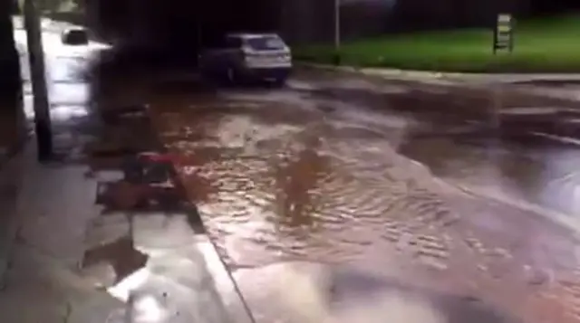 Flooding on City Road