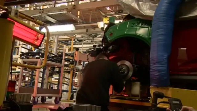 MG Rover production line