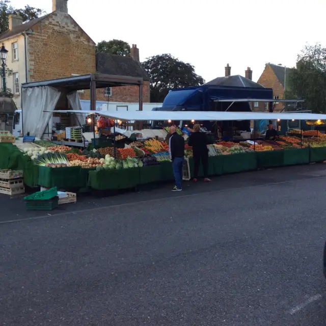 Market in Uppingham