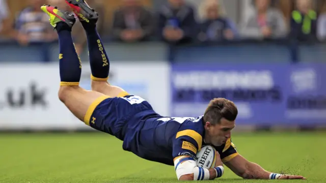 Worcester Warriors' Wynand Olivier