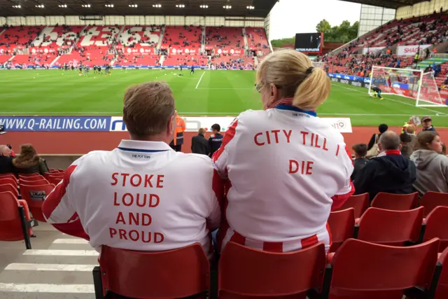 Stoke City fans