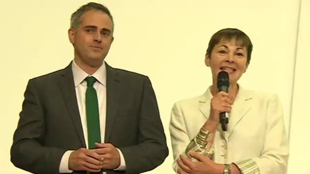 Caroline Lucas and Jonathan Bartley