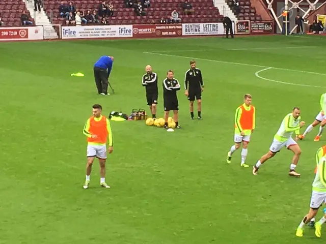 Ross County warming up