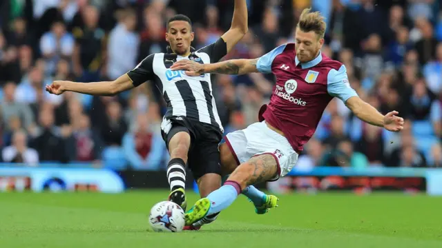 Aston Villa v Newcastle United