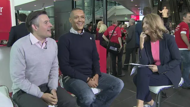 Jonathan Ashworth, Clive Lewis and Victoria Derbyshire