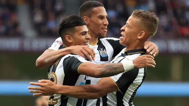 Newcastle celebrate