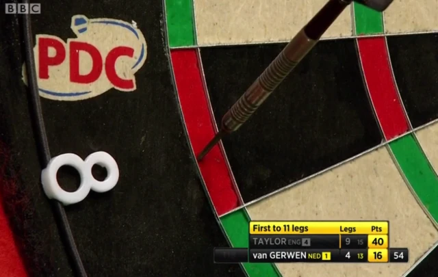 Michael van Gerwen hits double eight