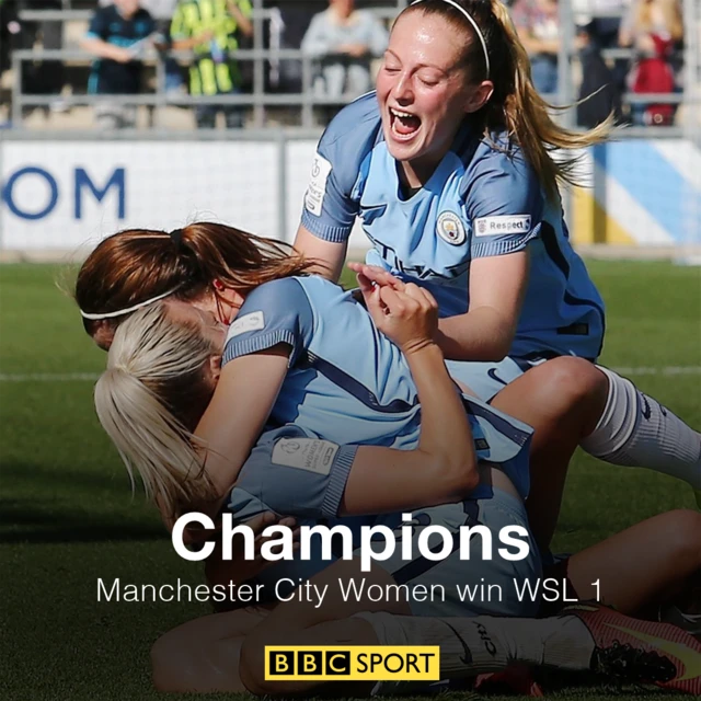 Manchester City Women are champions