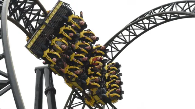 The Smiler rollercoaster