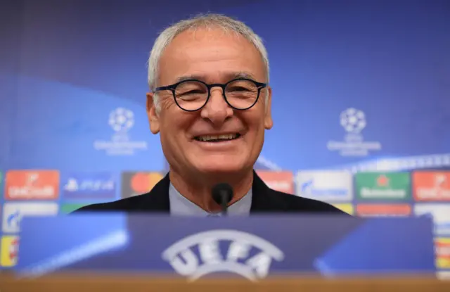 Leicester boss Claudio Ranieri