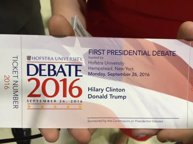 Hofstra debate literal