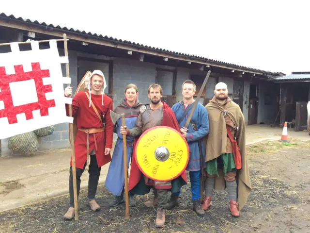 Battle of Hastings re-enactors