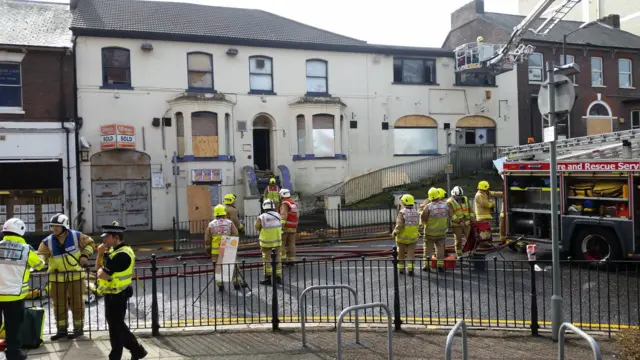 Firefighters in Luton