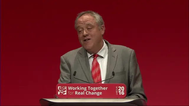 Richard Howitt MEP at the Labour conference