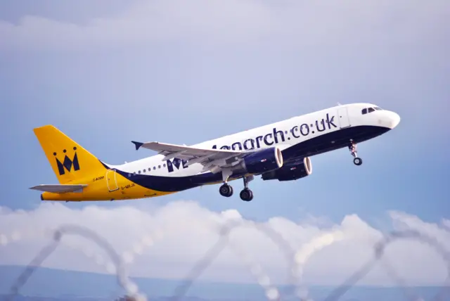 Monarch plane