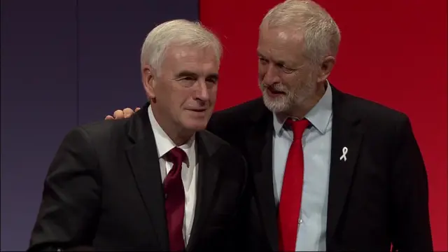 John McDonnell and Jeremy Corbyn