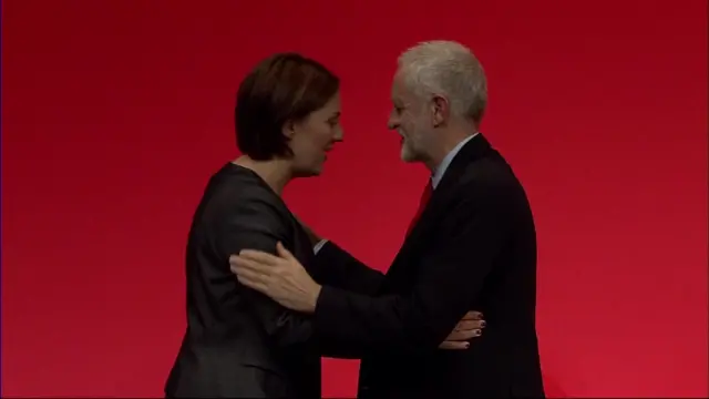 Kezia Dugdale and Jeremy Corbyn