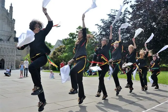 Morris dancers