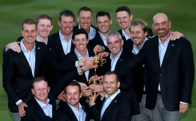 Europe's 2014 Ryder Cup team