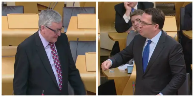 Fergus Ewing and Dean Lockhart