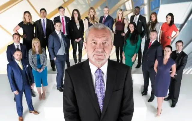 Class of 2016 with Alan Sugar