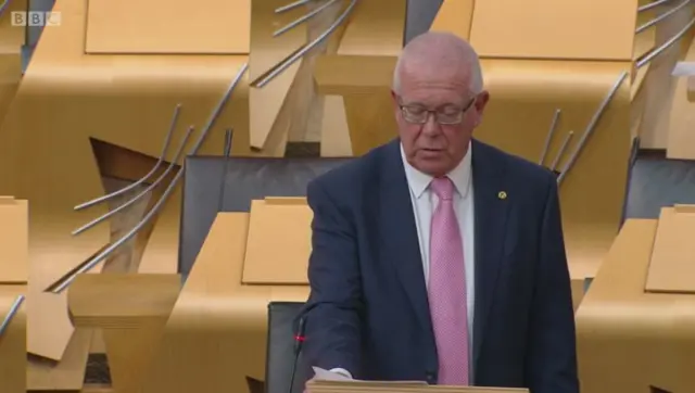 SNP MSP Bruce Crawford