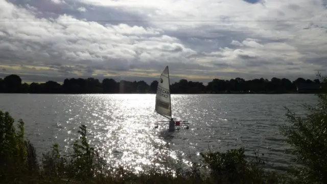 Lake in Longthorpe