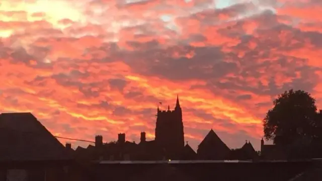 Bridgnorth sunset