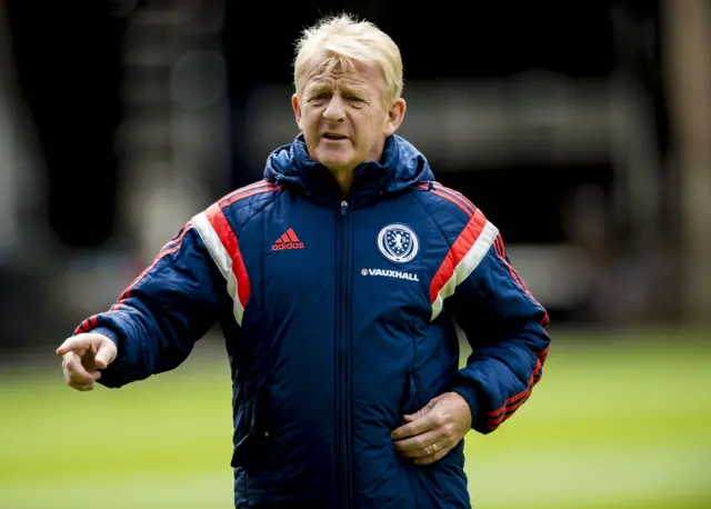 Scotland manager Gordon Strachan