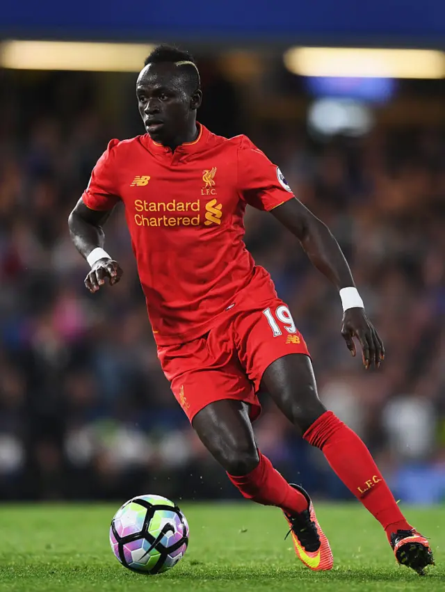 Liverpool's Sadio Mane