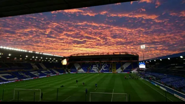 Sunset over Birmingham