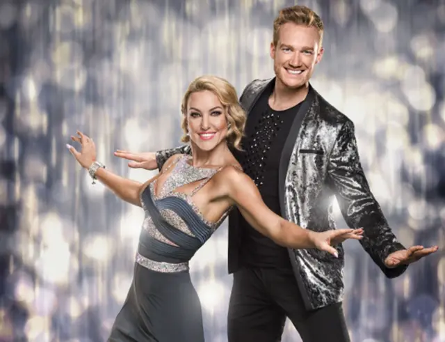 Natalie Lowe and Greg Rutherford