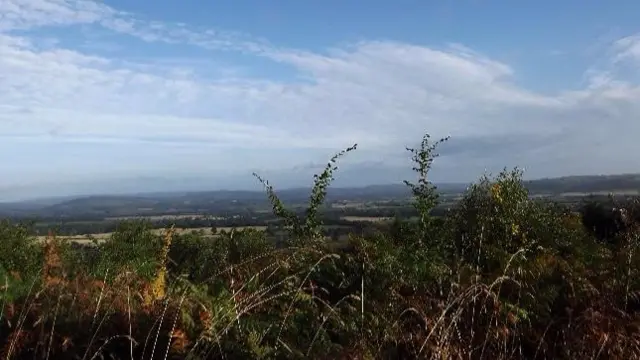 Fields near Ludlow