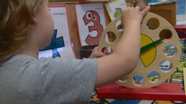 Child at nursery