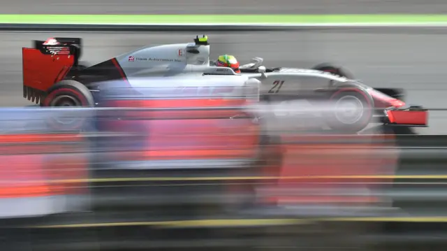 Haas at Monza