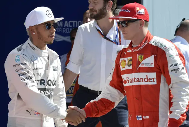 Ham and Raikkonen