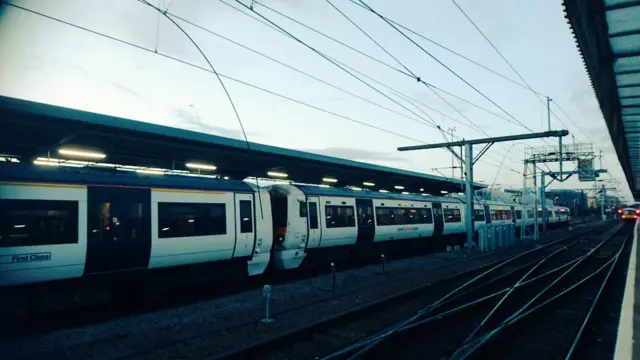 Overhead line damage at Cambridge station