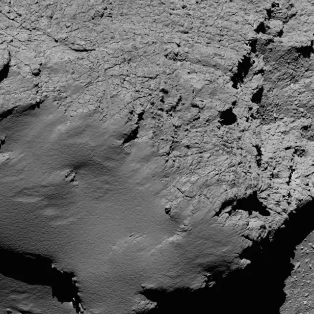 Comet surface