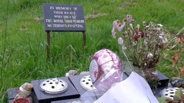 Baby ashes memorial