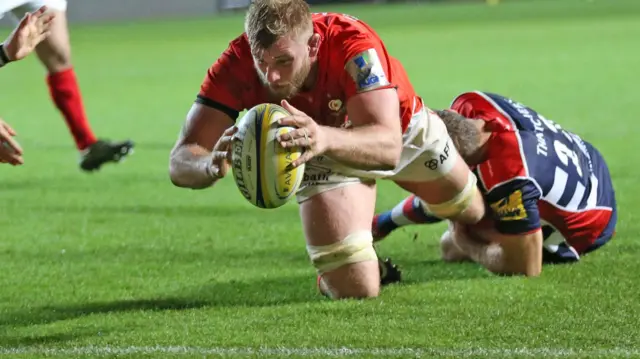 George Kruis try