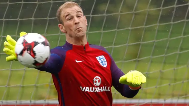 Joe Hart, England keeper