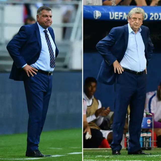 Sam Allardyce and Roy Hodgson