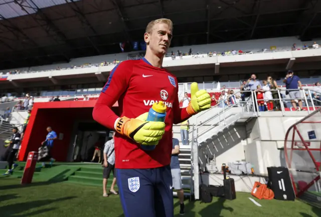 England's Joe Hart