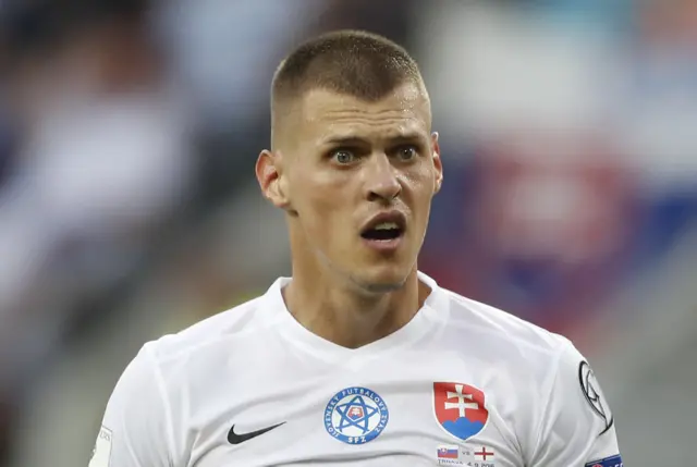 Slovakia's Martin Skrtel